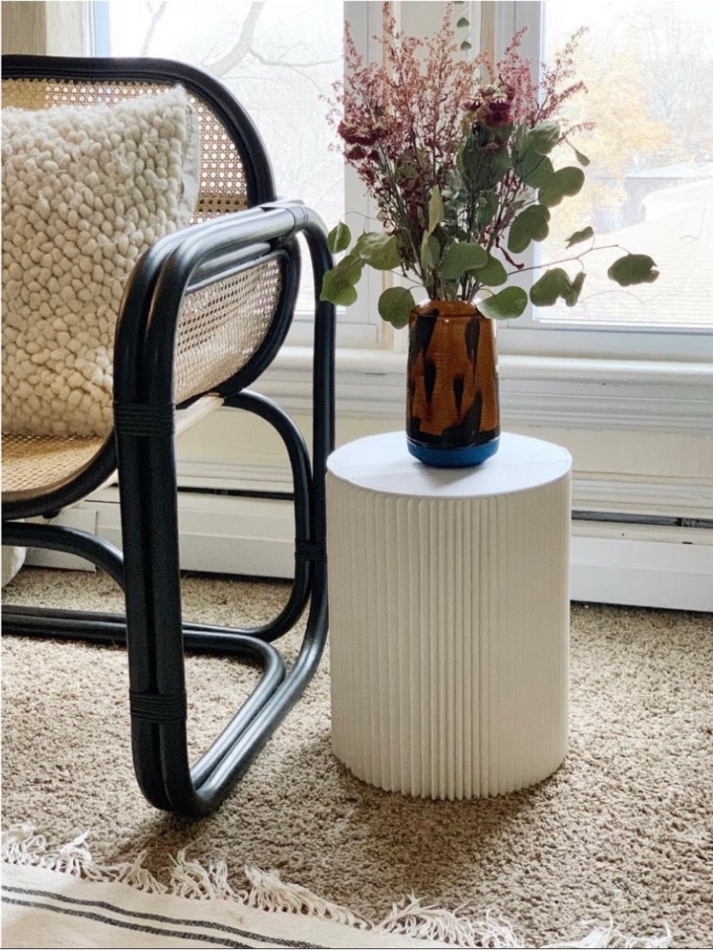 Urban Outfitters Paper Foldable Accordion Side Table